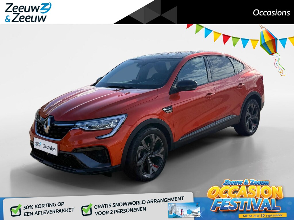 Renault Arkana 1.3 TCe 140 RS-LINE | LAGE KILOMETERS | ACHTERUITRIJCAMERA | STOEL VERWARMING | ELEKTRISCH VERSTELBARE BESTUURDERSTOEL |