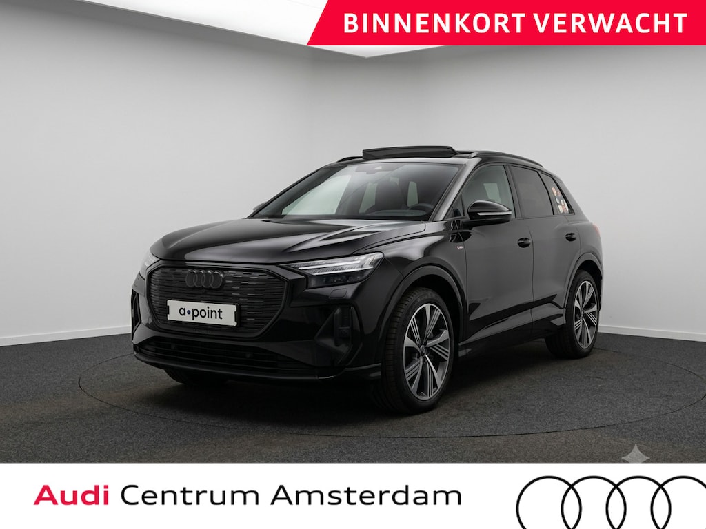 Audi Q6 e-tron S edition performance 100 kWh 306 pk | SOH 99,50% | Verlengde garantie | Navigatie | Warmetepomp | Panoramadak | Trekhaak (wegklapbaar) | Lederen bekleding | B&O Soundsystem | Rondomzicht camera | Head-up display | S-Line |