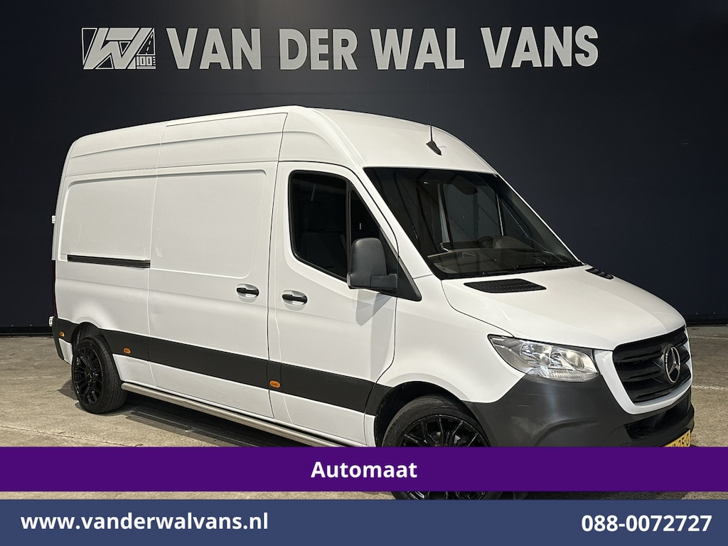 Mercedes-Benz Sprinter 314 CDI 143pk 9G-Tronic Automaat L2H2 Euro6 Airco | Camera | Navigatie | Apple Carplay | LM Velgen Android Auto, Cruisecontrol, Bijrijdersbank