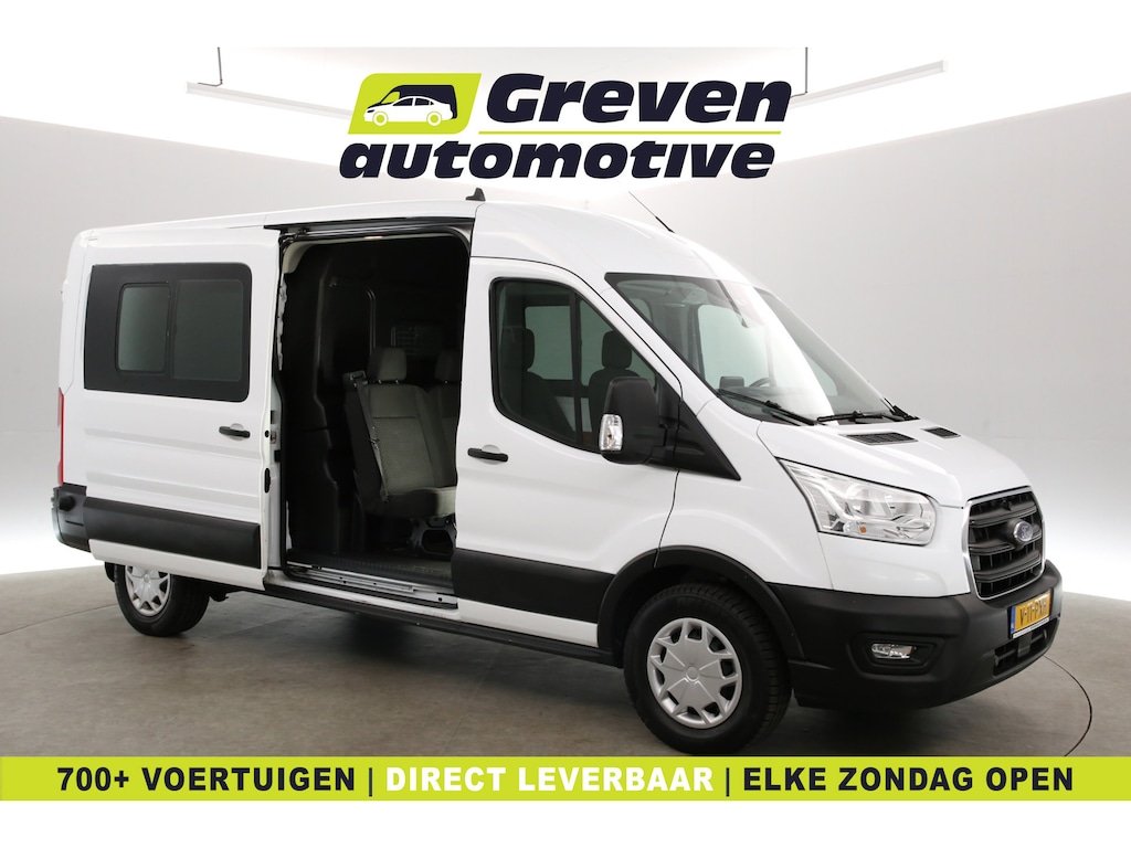 Ford Transit 2.0 TDCI L3H2 | Dubbele Cabine | Airco | Camera | Cruise | Carplay | Parkeersens.