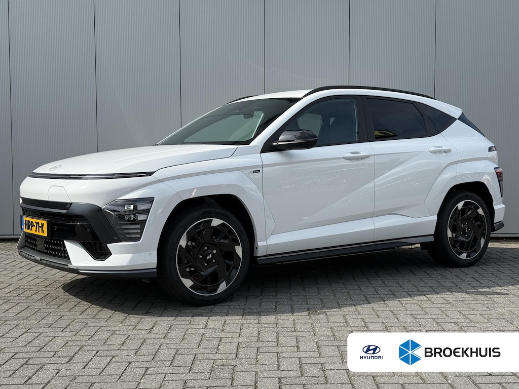 Hyundai Kona Electric N Line 65.4 kWh / Full Option / Dynamische Routeplanner / Climate Control / Adaptive Cruise Control / 360 Camera / Stoel- & Stuurverwarming / Stoelverkoeling / Snel Leverbaar! /