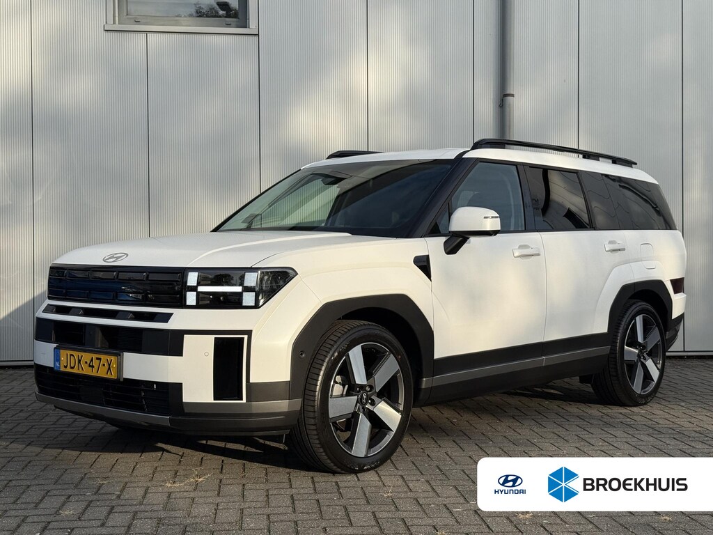Hyundai Santa Fe 1.6 T-GDI PHEV Premium Plus 4WD 7p / Stoelkoeling / Stuur- & Stoelverwarming / BOSE Audio / Zwart Leder / NL Auto /