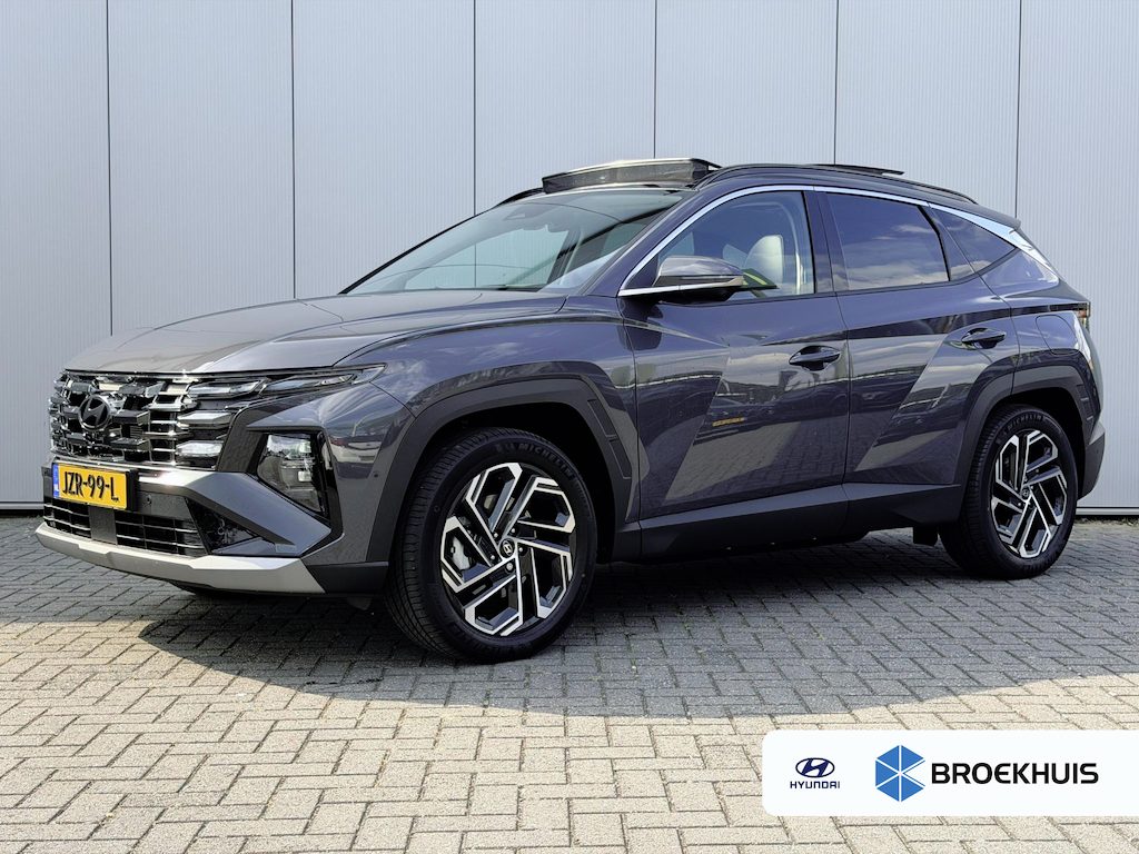 Hyundai Tucson 1.6 T-GDI PHEV Premium Sky / Zwart Leder / Memory Seat / Stoelverwarming Voor + Achter / Stoelverkoeling / Stuurverwarming / 360 Camera / KRELL Audio / Elek. Achterklep /