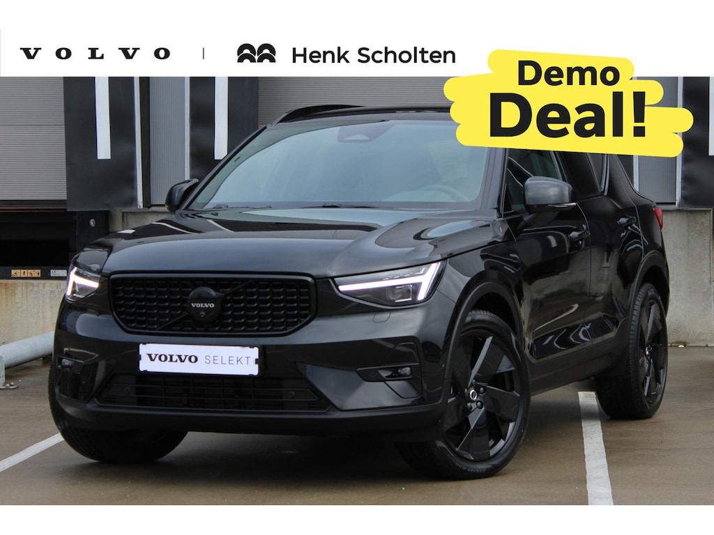 Volvo XC40 B4 Automaat Plus Black Edition | Demo Deal | Verwarmbare voorstoelen | Verwarmbaar stuurwiel | Premium audio by Harman Kardon | Verwarmbaar voorruit | Panoramadak | Rondom zichtcamera | 20 inch Lichtmetalen velgen | Alarmklasse 3