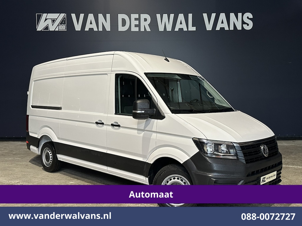 Volkswagen Crafter 2.0 TDI 141pk Automaat L3H3 L2H2 Euro6 Airco | Apple Carplay | Cruisecontrol Android Auto, Parkeersensoren, 3000kg trekvermogen, Bijrijdersbank