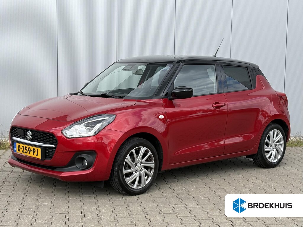 Suzuki Swift 1.2 Select Smart Hybrid / Trekhaak met afneembare kogel 1000kg geremd / Navigatie / Fabrieksgarantie tot 2030 / Airco / Apple carplay/Android Auto / Cruise control adaptief /