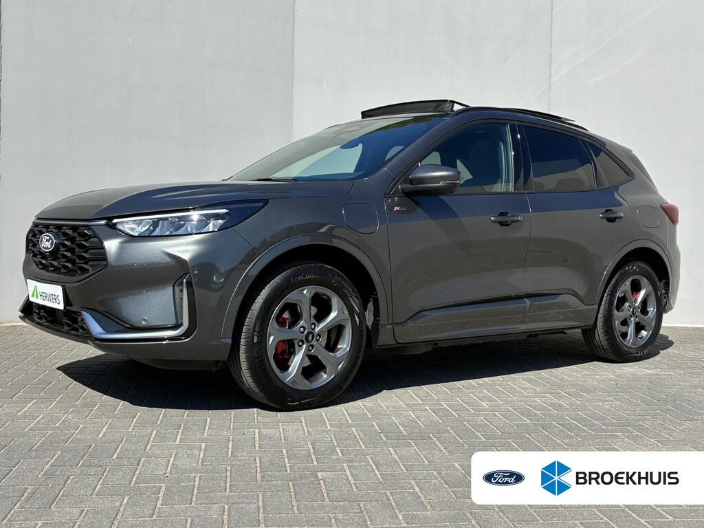 Ford Kuga 2.5 PHEV ST-Line X / Fabrieksgarantie t/m 02-2029 / WINTER-PACK / Trekgewicht 2.100 KG / Elektrisch schuif-/kanteldak / Achteruitrijcamera / Navigatie / Apple Carplay/Android Auto / B&O Audio /