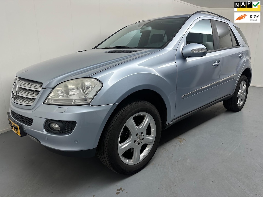 Mercedes-Benz ML-klasse 350 # Airco # Schuifdak # nieuwe distributieketting # Youngtimer # dealer onderhouden
