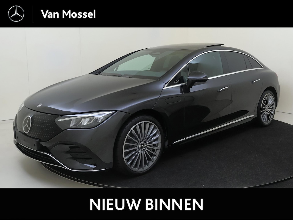 Mercedes-Benz EQE 300 Business Solution AMG 90 kWh Luchtvering - Achterasbesturing - Burmester - Thermotronic - 21 Inch