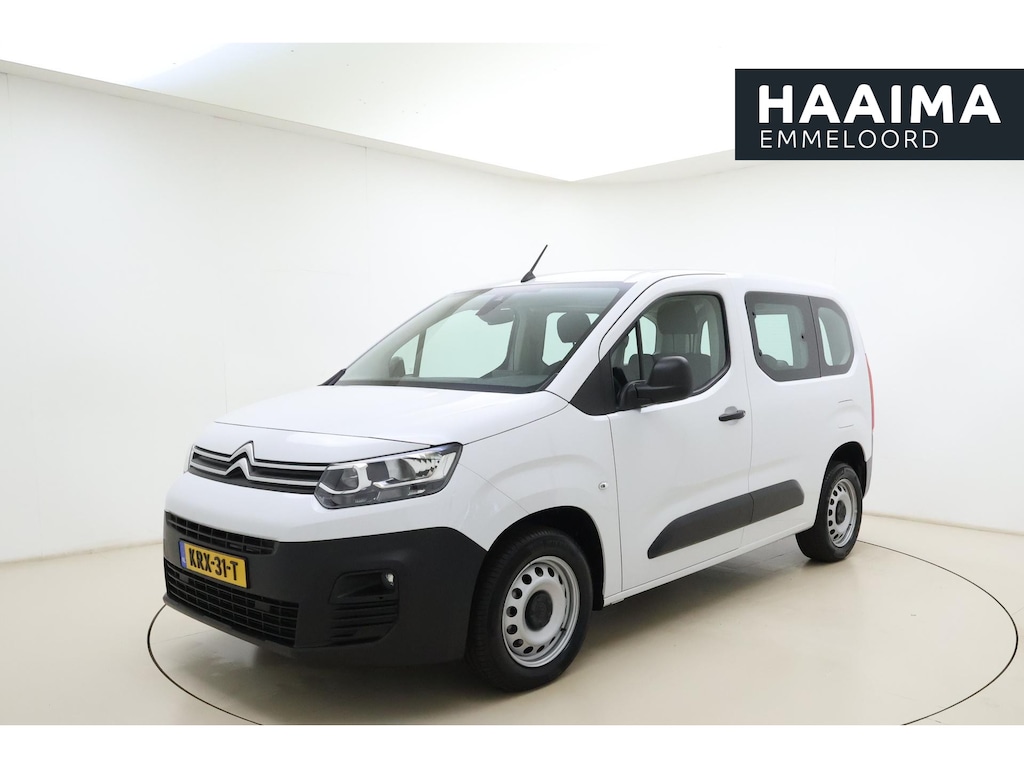 Citroën E-Berlingo Live 50 kWh 100% Elektrisch | 5 Persoons | DAB Radio | Geen kilometers | Parkeersensoren | Mistlampen | Licht en regensensor | Armsteun