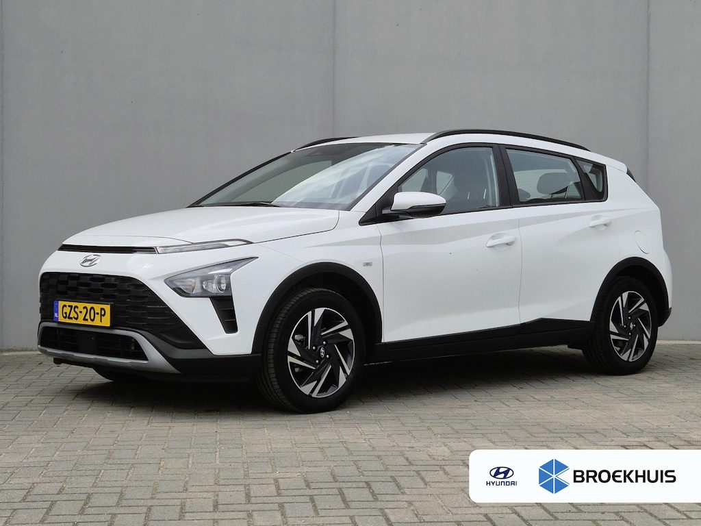 Hyundai Bayon 1.0 T-GDI Comfort / Trekhaak vast / Navigatie via Apple Carplay of Android Auto / Airco / Cruise control / Achteruitrijcamera / Draadloze telefoon lader / Parkeersensoren achter /