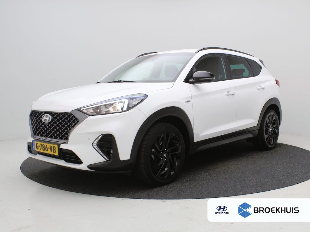 Hyundai Tucson 1.6 T-GDI N-Line / 1600KG Trekgewicht / Adaptieve Cruise Control / Navigatie / 360 Camera / Parkeersensoren voor & achter / Historie bekend /
