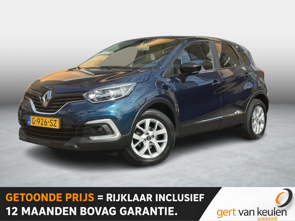 Renault Captur TCe 90 Limited CARPLAY/CRUISE/LED/LMV/NL-AUTO/1E EIG./63.000 KM!