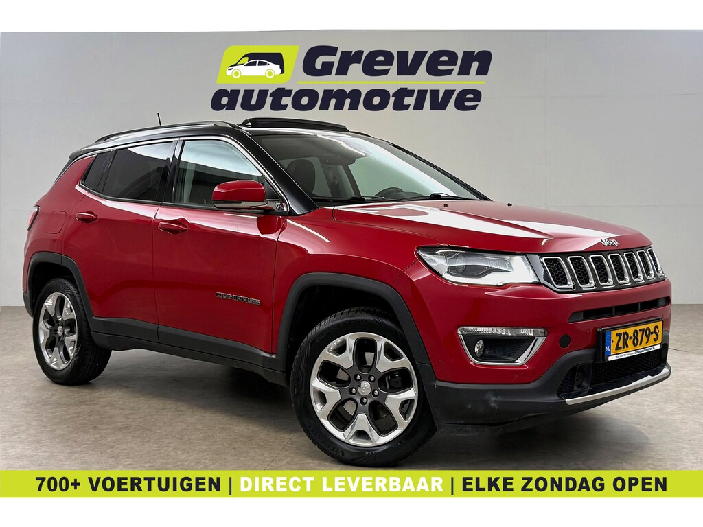 Jeep Compass 1.4 MultiAir Limited 4x4 170PK | Pano | Beats Audio | Camera | Clima | Carplay | Navi | LED
