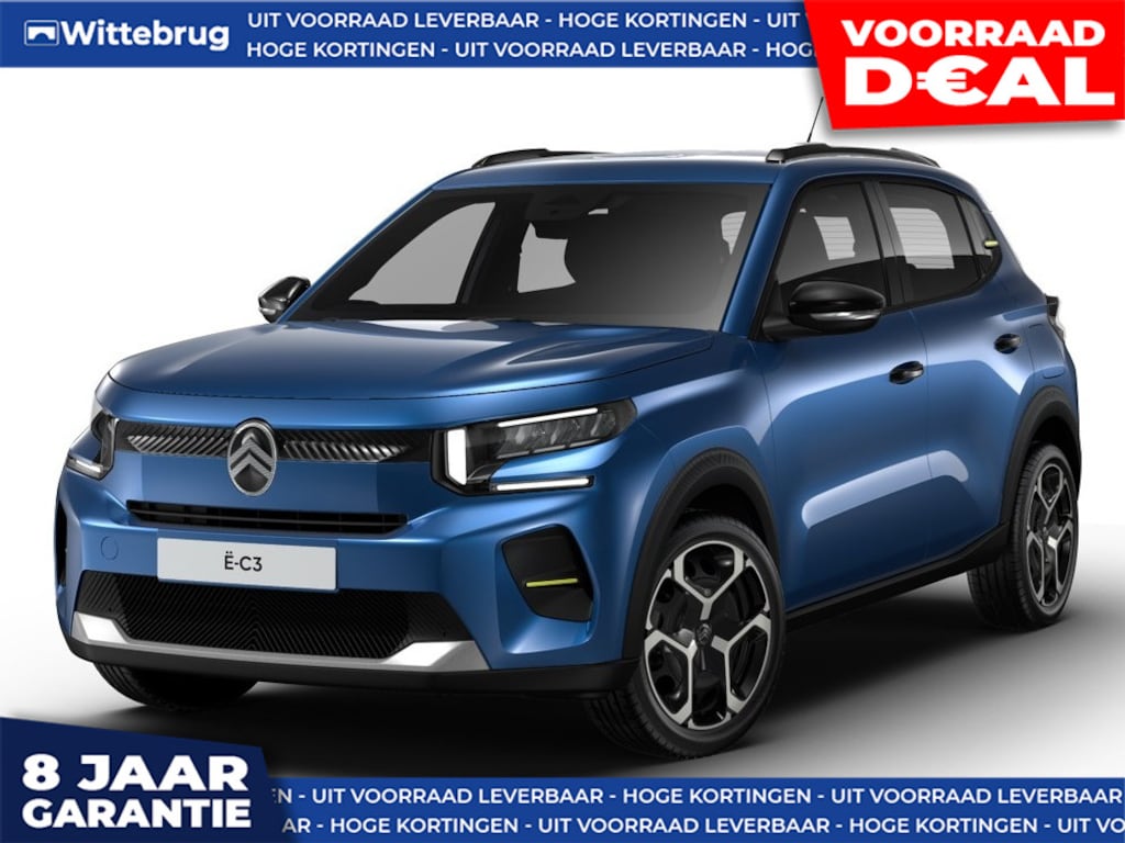 Citroën E-C3 Plus 113pk Comfort Range 44 kWh DIRECT RIJDEN - RIJKLAAR - 8 JAAR GARANTIE