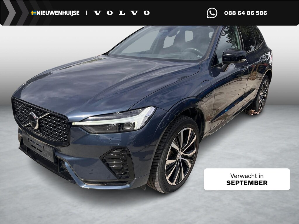 Volvo XC60 Plug-in Hybrid T6 AWD Ultimate Dark | Long Range | Google Maps navigatie | 360 camera | Head-up display | Panoramadak | Harman Kardon audio | Sportstoelen | Elektrische stoelverstelling | Stoel- en stuurverwarming | Adaptive cruise control | 20 inch velgen | Dode hoek detectie BLIS | Adaptieve LED koplampen | Lederen dashboard |