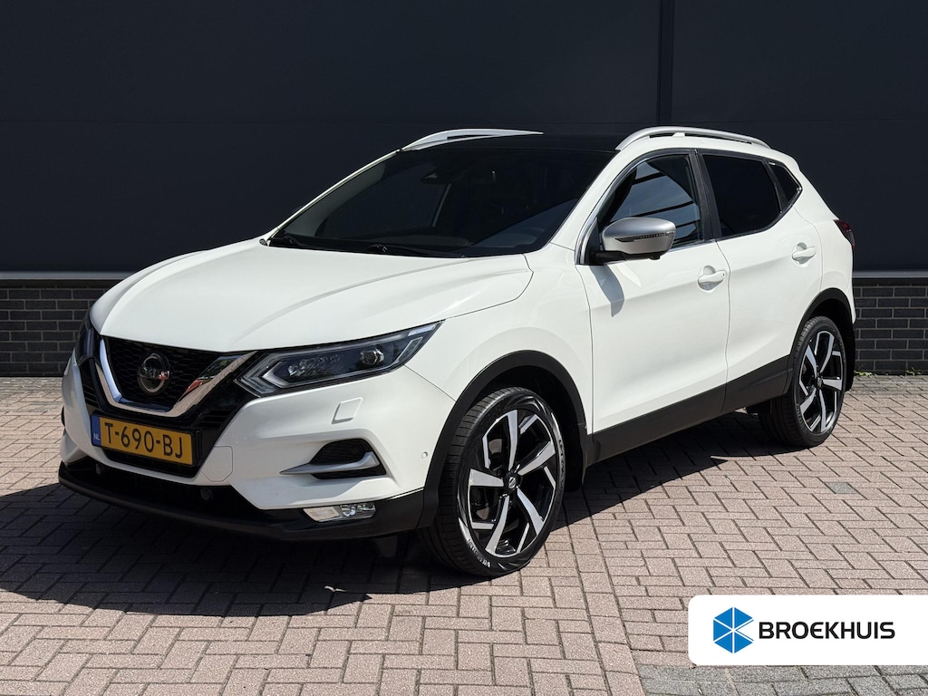 Nissan Qashqai 1.3 DIG-T Tekna + / 160 pk / Onderhouden / Panorama / Elektrische Stoelen met Geheugen / 360º Camera / Keyless / Apple Carplay&Android Auto / Bose Audio /