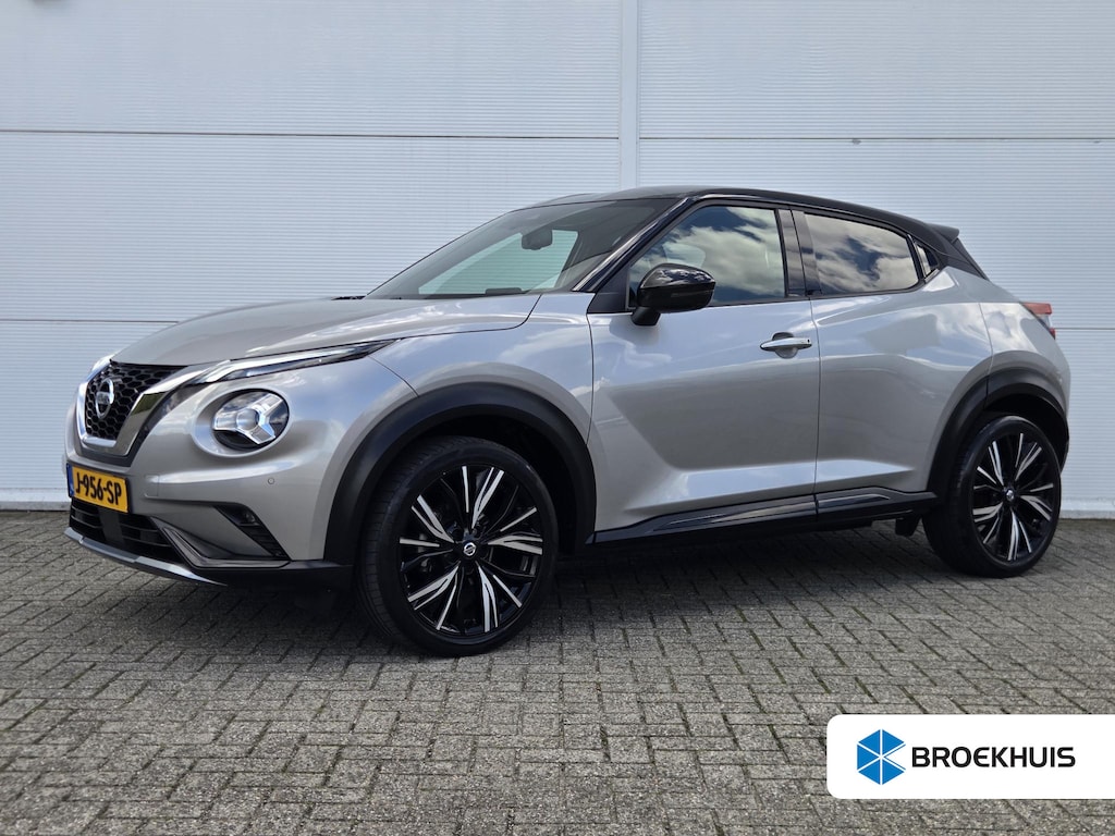 Nissan Juke 1.0 DIG-T N-Design / Navigatie / Leder/Alcantara Bekleding / Trekhaak / Bose Personal Audio / Cruise Control / Camera / Climate Control / Stoelverwarming /