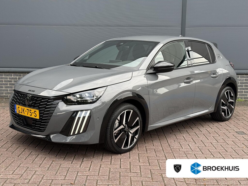 Peugeot 208 1.2 Hybrid 100 e-DCS6 GT / Dealer Onderhouden / Elektrische Stoelen / Stoel Verwarming / Keyless / Adaptive Cruise /