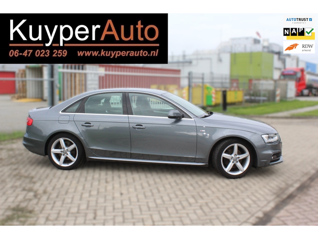 Audi A4 Limousine 1.8 TFSIe Limited S line vol opties dealer onderhouden trekhaak