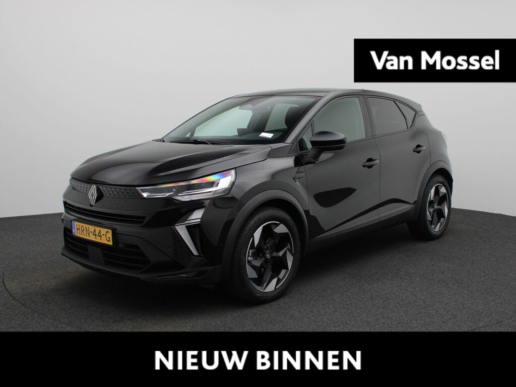 Renault Captur 1.6 E-Tech full hybrid 145 techno | Automaat | Verwarmbare Voorstoelen | Verwarmbaar Stuurwiel | Airco | Navigatie | Parkeersensoren Voor + Achter | Parkeer Camera Achter