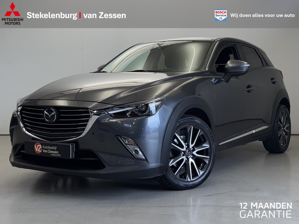 Mazda CX-3 2.0 SkyActiv-G 120 GT-M | Leder | Bose | Head Up | Automaat