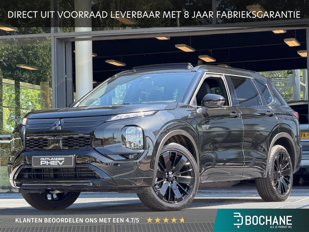 Mitsubishi Outlander 2.4 PHEV Black Edition | DIRECT UIT VOORRAAD LEVERBAAR INCL. VOORRAADPREMIE!