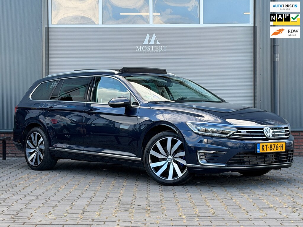 Volkswagen Passat Variant 1.4 TSI/218pk GTE Highline|2016|NAP|Leder|Pano|Trekhaak|Camera|Adaptive|Stoelverw.|Memory|18"LMV