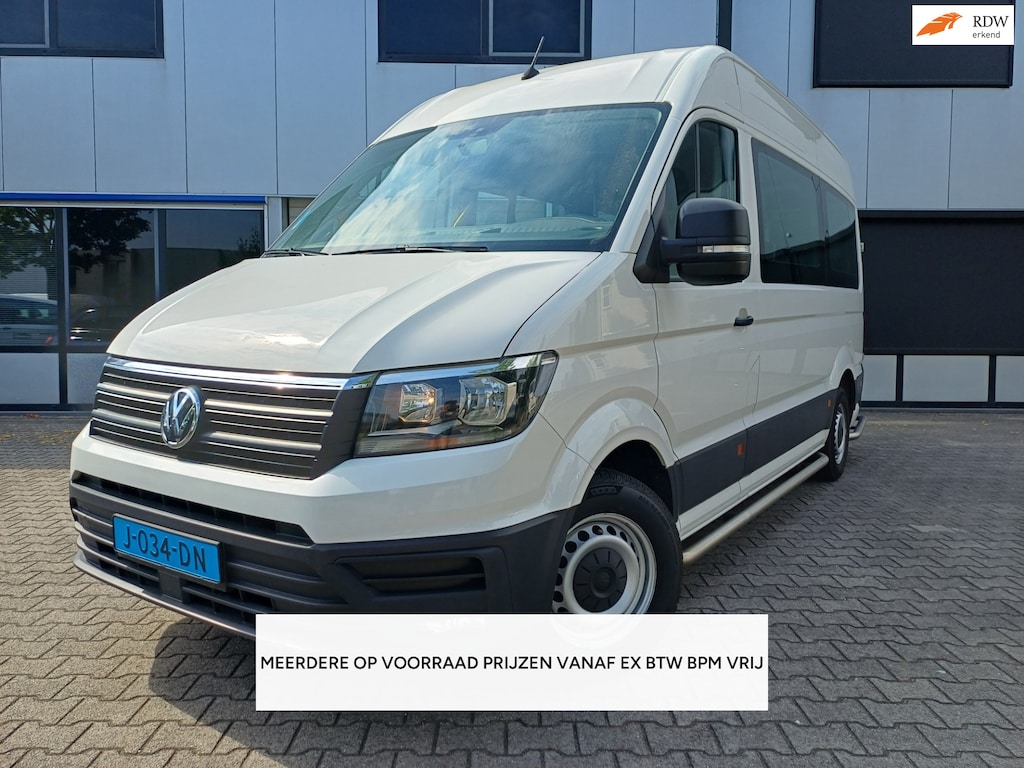 Volkswagen Crafter 2.0 TDI 140PK EURO6 ROLSTOELBUS/LIFT/9PERSONEN/GROEPSVERVOER/TAXI