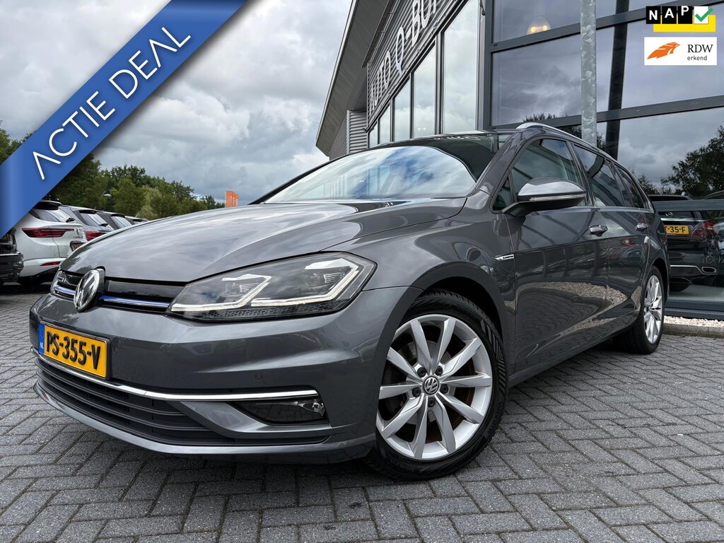 Volkswagen Golf Variant 1.5 TSI Highline | DSG Automaat | Virtual | Climate | Cruise | PDC | LED | Carplay | Goed onderhouden |