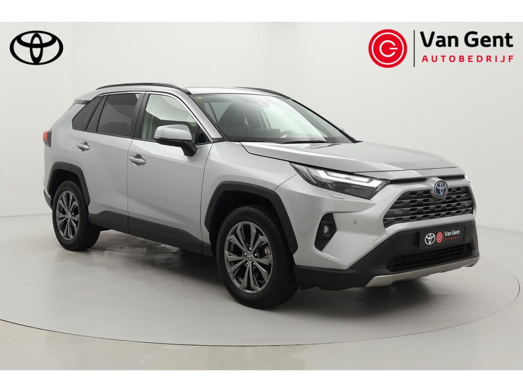 Toyota RAV4 2.5 Hybrid AWD Executive | Trekhaak | Leder | Stoel-/stuurverwarming | Dodehoek detectie | Verwarmbare voorruit | Apple Carplay / Android Auto | Adaptive Cruise | Parkeersensoren voor/achter | Camera | Full LED | Keyless | 18 inch
