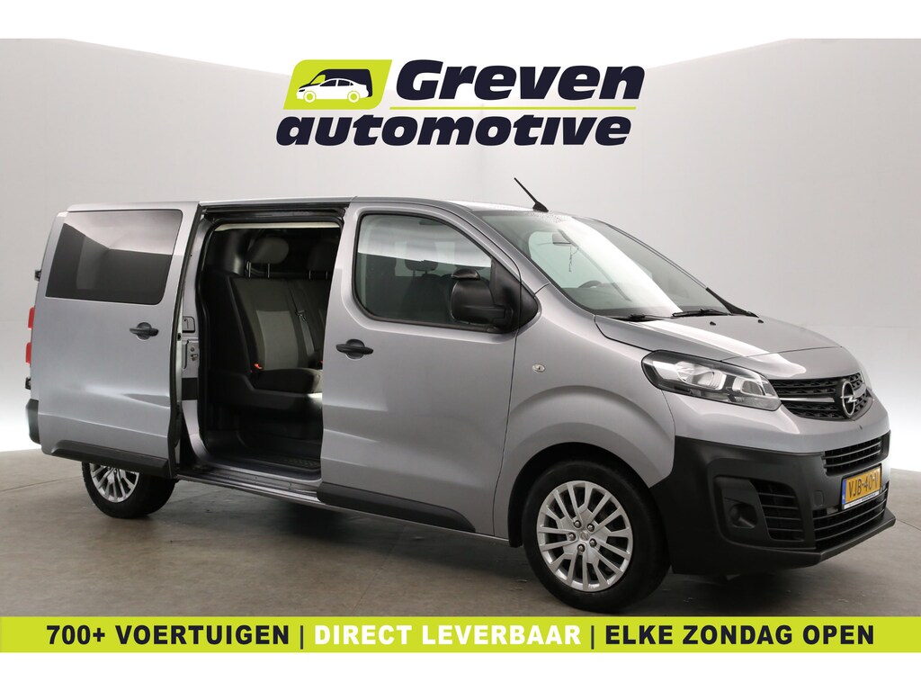 Opel Vivaro 2.0 CDTI L3H1 | DC | 6 Zits | Airco | Cruise | Camera | Trekhaak | Parkeersens.