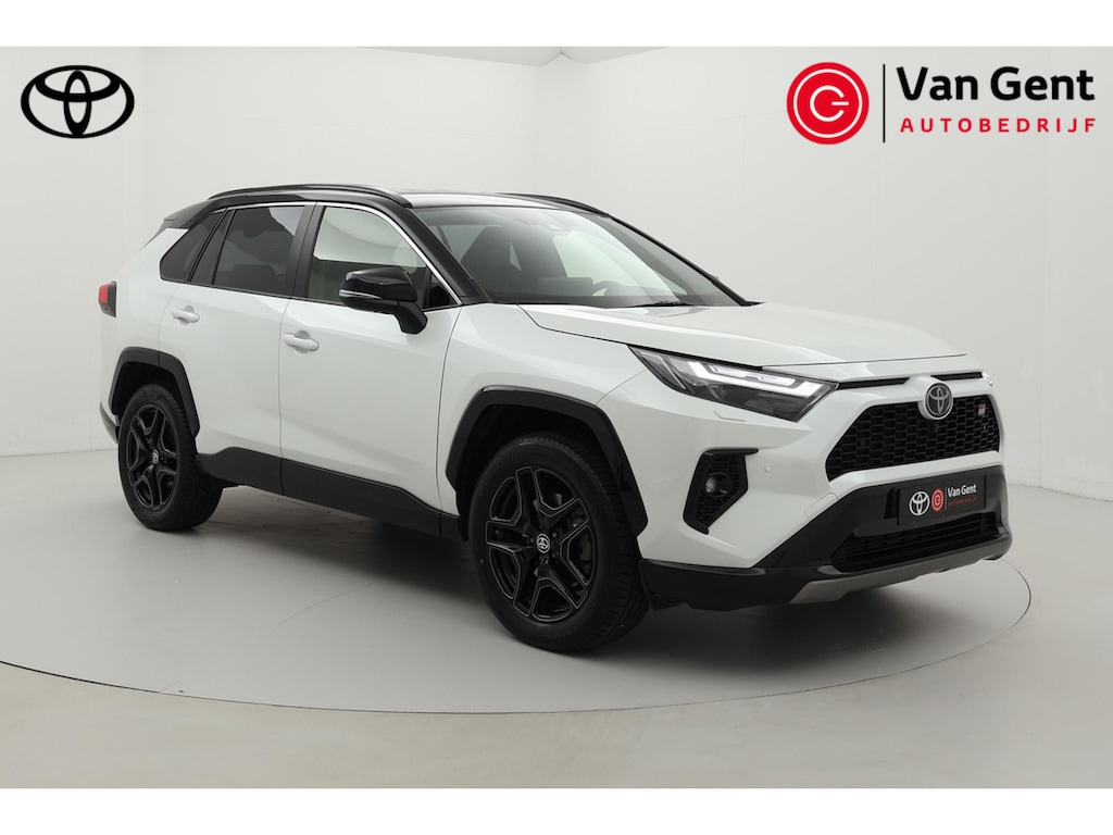 Toyota RAV4 2.5 Hybrid AWD GR SPORT | Apple Carplay / Android Auto | JBL | Dodehoek detectie | Verwarmbare voorruit | 360 camera | Digitale binnenspiegel | Leder/alcantara | Stoel-/stuurverwarming | 19 inch