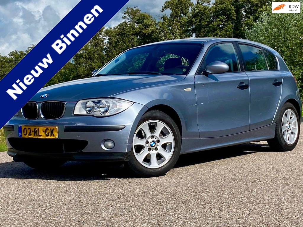 BMW 1-Serie 118i Automaat 5DRS AIRCO Cruise Controle 129PK NAP Goed Onderhouden