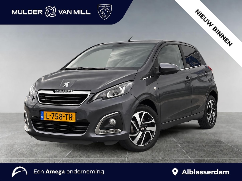 Peugeot 108 5-deurs Allure 1.0 e-VTi 72pk | CAMERA | CLIMA | UNIEKE KM-STAND! | DAB+ | LM-VELGEN | EXTRA GETINTE RUITEN | ISOFIX |