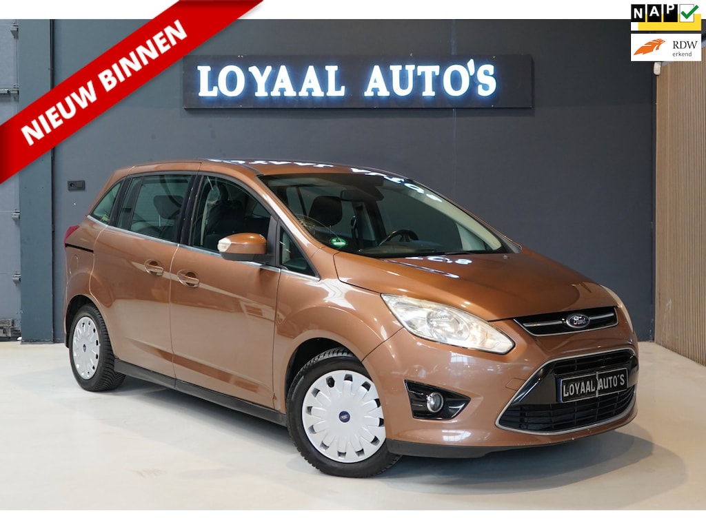 Ford Grand C-Max 1.0 Titanium 7p. | CRUISE | PDC | AIRCO | NAVI | NAP | ELEK. RAMEN | APK | START/STOP KNOP