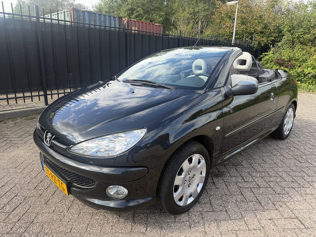 Peugeot 206 CC 1.6-16V Leer/Windscherm/CV/Elektr Dak