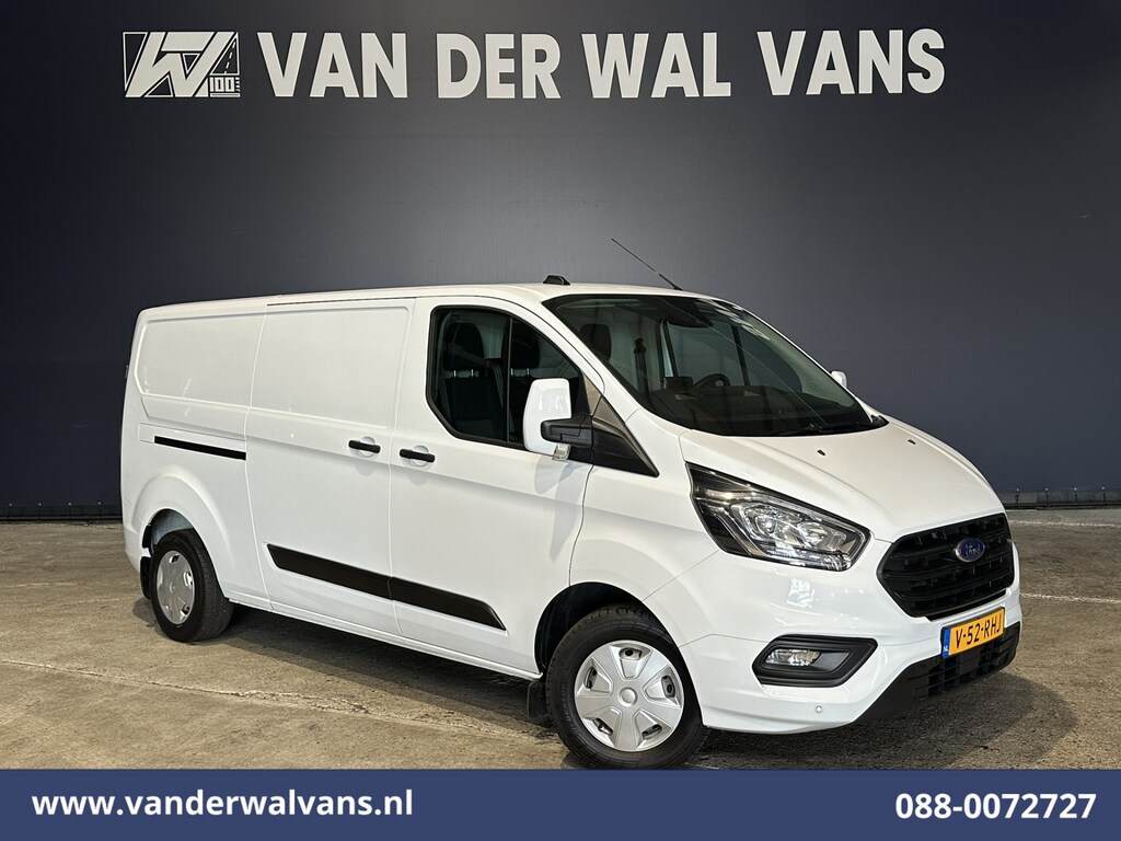 Ford Transit Custom 2.0 TDCI L2H1 Euro6 Airco | Camera | Navigatie | Cruisecontrol | LED | Stoelverwarming | Parkeersensoren Verwarmde Voorruit, Bijrijdersbank