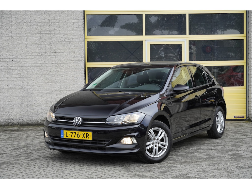 Volkswagen Polo 1.0 TSI 5drs Comfortline Business BJ2021 Lmv 15" | Led | Pdc | Achteruitrijcamera | App-Connect | Navi | Climate control | Cruise control | Getint glas