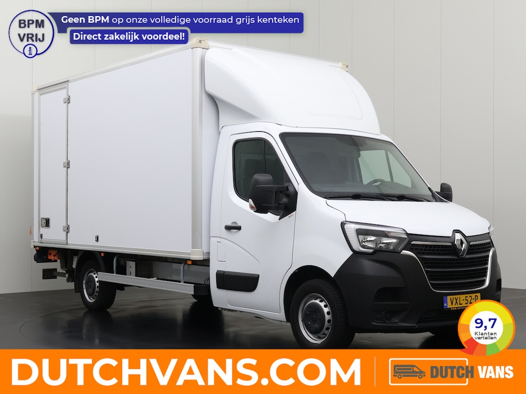 Renault Master 2.3DCi 165PK Bakwagen+Laadklep | Zijdeur | Dakspoiler | Navigatie | Camera | 3-Zits | Airco | Cruise