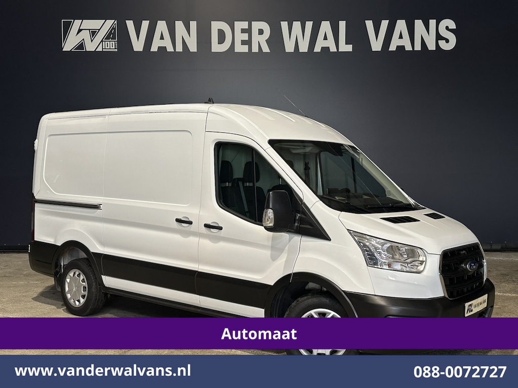Ford Transit 2.0 TDCI 131pk Automaat L2H2 inrichting Euro6 Airco | Navigatie | Apple Carplay Cruisecontrol, Android Auto, Parkeersensoren, Bijrijdersbank
