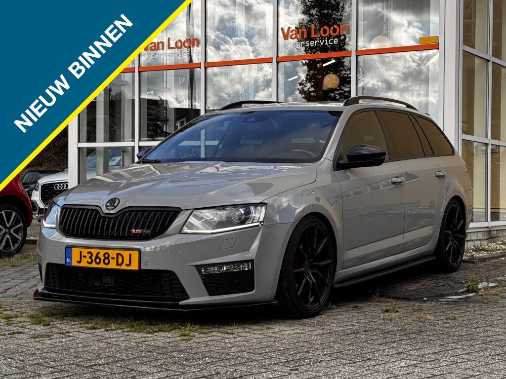Skoda Octavia Combi 2.0TSI RS 326PK/Adap cruise/Stoelverw/Elek achterklep/