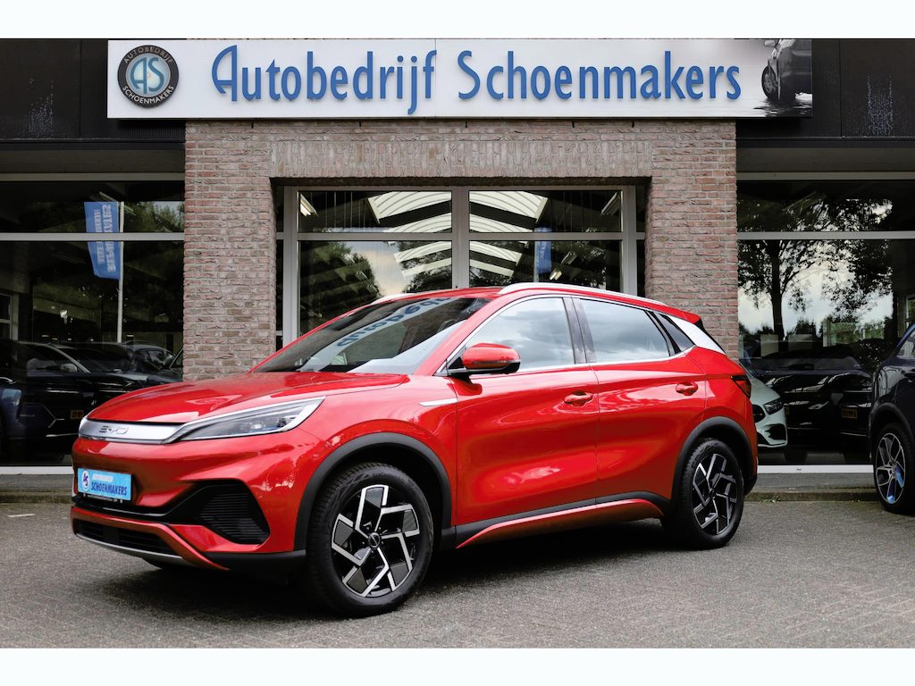 BYD Atto 3 Design 60 kWh PANO 360-CAMERA ADAPTIVE-CRUISE LEER STOELVERW. CARPLAY SFEERVERL. ELEC.STOELEN/KLEP 2XPDC 18''LMV ENZ.