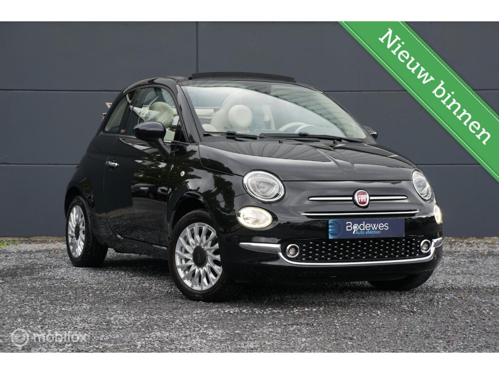 Fiat 500C 1.2 Cabrio Automaat Clima Bluetooth Navi Netjes!
