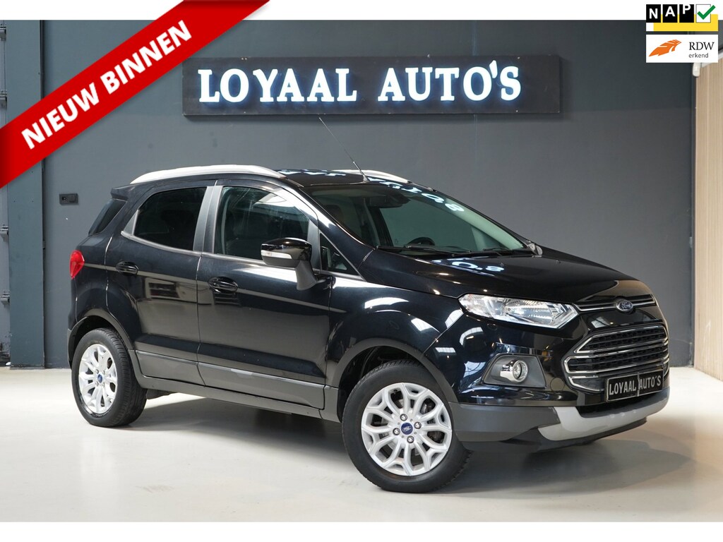 Ford EcoSport 1.0 EcoBoost Titanium | STOELVERW. | PDC | AIRCO | STARTSTOP KNOP | NAP | ELEK. RAMEN | APK