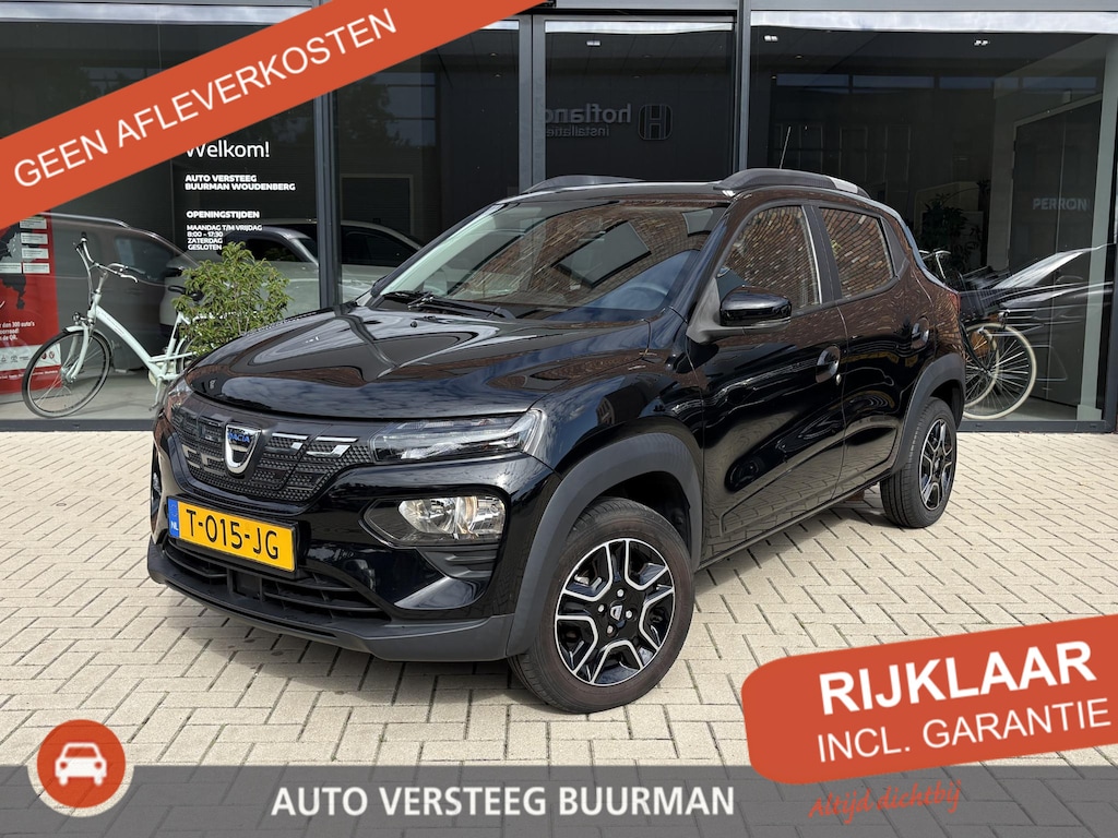 Dacia Spring Comfort 27 kWh Parkeersensoren achter, Centrale deurvergrendeling, Airco