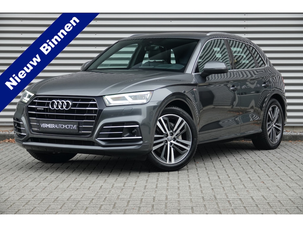 Audi Q5 55 TFSI e quattro Competition S-Line | B&O | Trekhaak | Leder | HUD | Luchtvering | ACC |