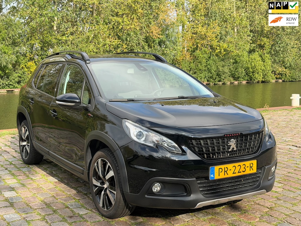 Peugeot 2008 1.2 PureTech GT-line 1e eigenaar dealer onderhouden panorama dak cruis control navigatie airco