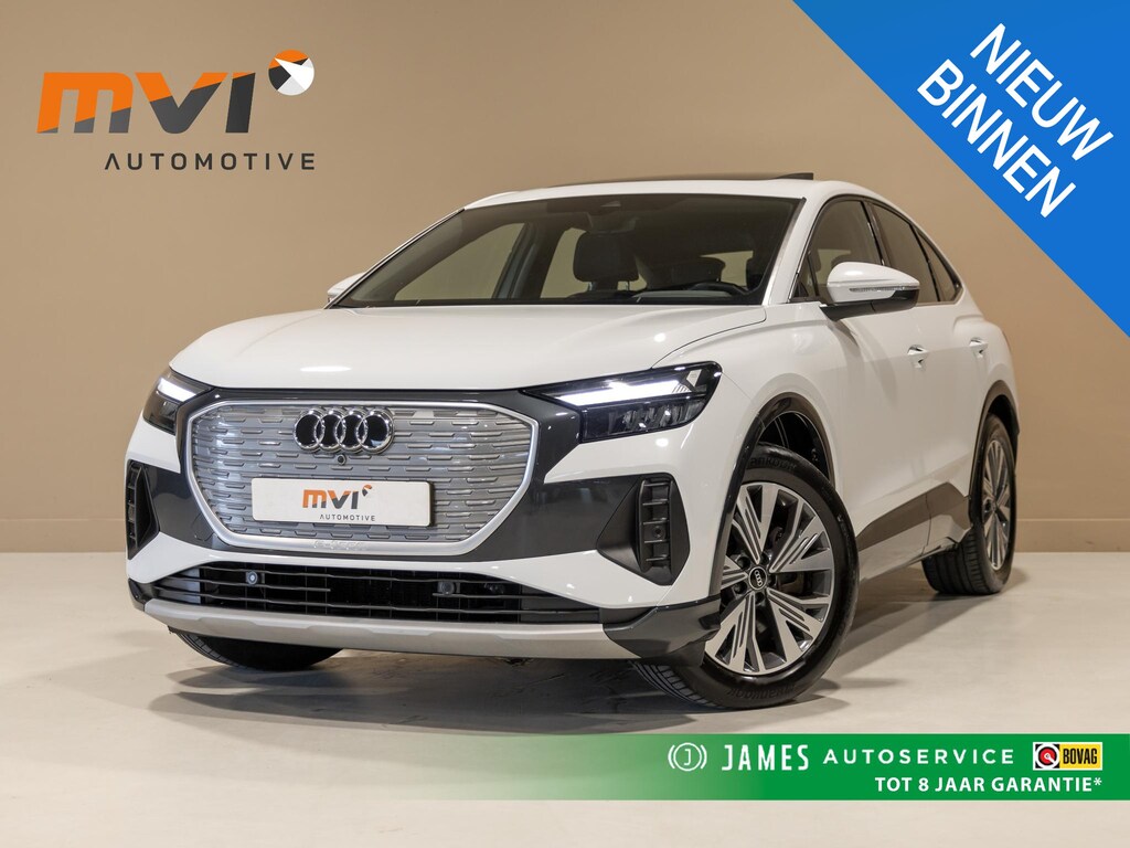 Audi Q4 Sportback e-tron 40 S edition 77 kWh SOH 93% / 204pk / Panoramadak / Leder