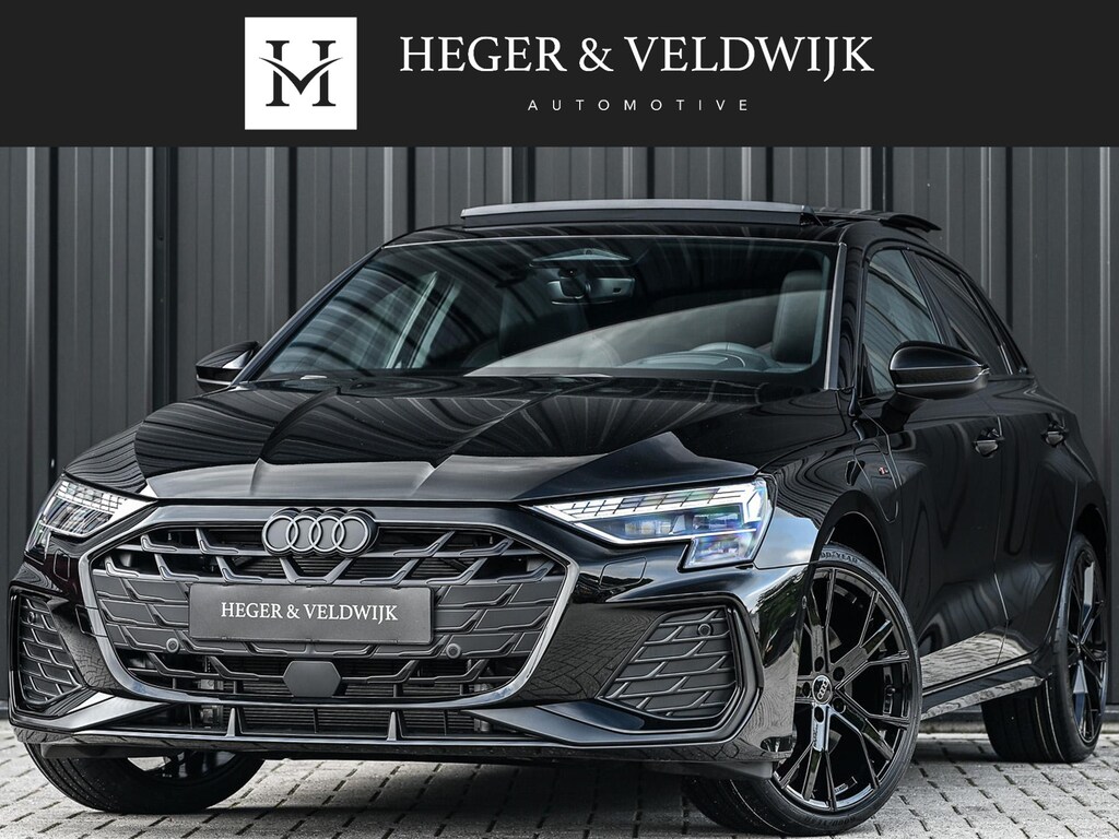Audi A3 Sportback 45 TFSI e S edition Competition | Panoramadak | 5 jr Garantie | HUD | Sonos Sound | Camera | Ambiance interieur | Active Cruise | S-Seats + Memory | Stoelverwarming | Keyless |